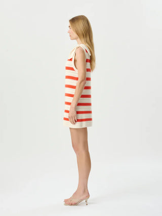 Roame. Manon Knit Dress, Rouge