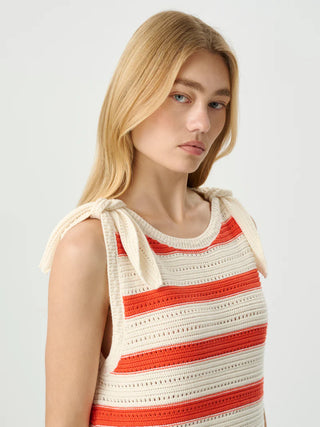 Roame. Manon Knit Dress, Rouge