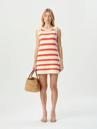 Roame. Manon Knit Dress, Rouge