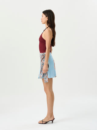Roame. Myrtle Mini Skirt, Reliquia