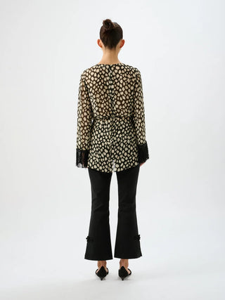 Roame. Pandora Fringe Dress, Sauvage Noir