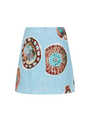 Roame. Myrtle Mini Skirt, Reliquia