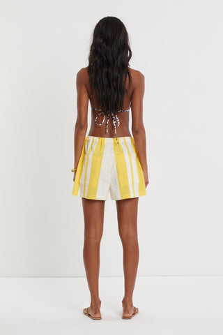 LemLem Safia Shorts, Mezimuri Yellow