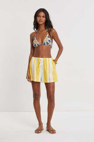 LemLem Safia Shorts, Mezimuri Yellow