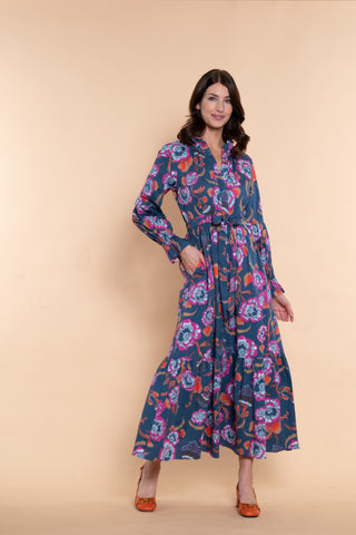 Sheridan French Britt Dress, Twilight Flora