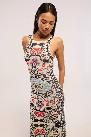 Misa Sariah Dress, Summer Tapestry