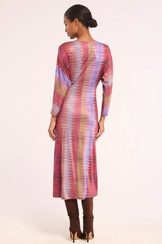 Misa Delara Dress, Moiré Stripe