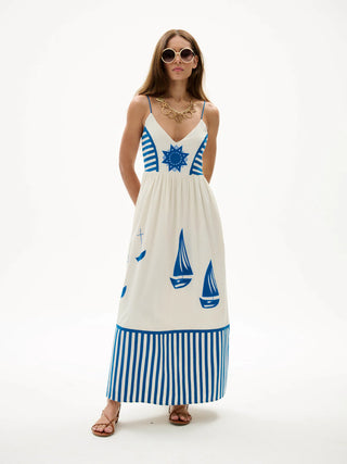 Carolina K Amelia Dress, Gardenia