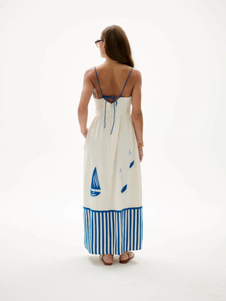 Carolina K Amelia Dress, Gardenia