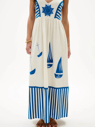 Carolina K Amelia Dress, Gardenia