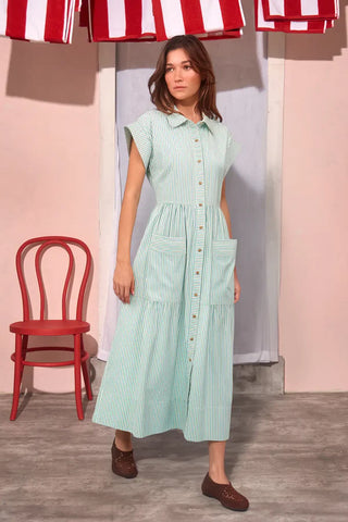 Hunter Bell Sarah Dress, Saltwater
