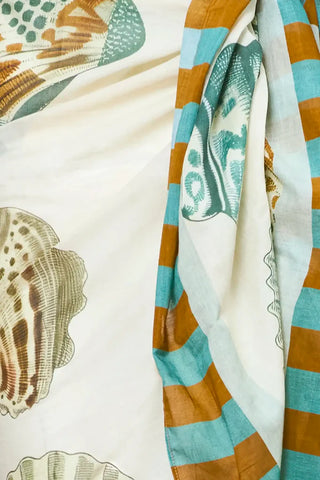 Hunter Bell Sarong Cover Up, Somers Shell Cream