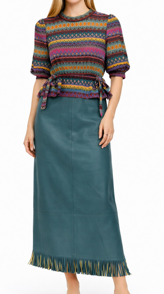 Anna Cate Alexa Sweater, Multi Mix