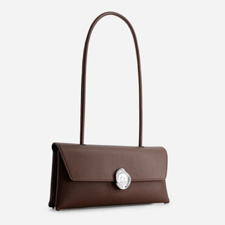 Mlouye Seal Flap Bag, Espresso