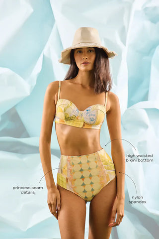 Hunter Bell Two-Piece Swim Bikini, Still Life Symphony