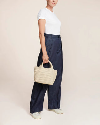 Naghedi St. Barths Small Tote, Ecru