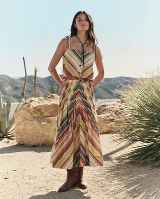 The Great The Rhythm Skirt, Davenport Stripe