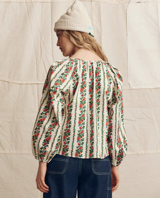 The Great The Chariot Top, Tapestry Floral