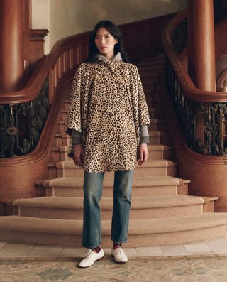 The Great The Swingy Cape, Vintage Leopard