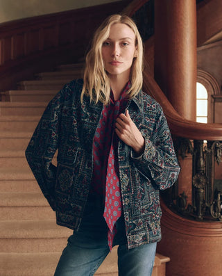The Great The Folsom Jacket, Heirloom Textile Print