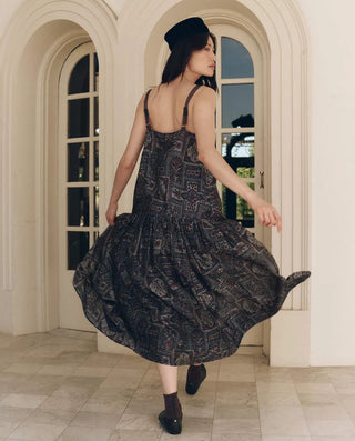 The Great The Gala Dress, Heirloom Textile Print