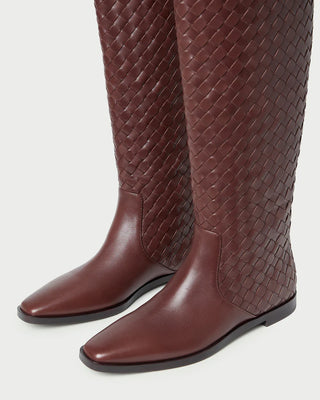 Loeffler Randall Tilly Riding Boot, Espresso