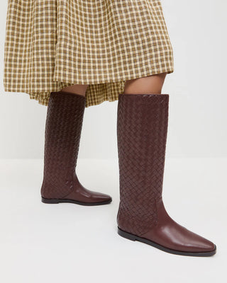 Loeffler Randall Tilly Riding Boot, Espresso