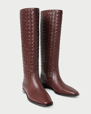 Loeffler Randall Tilly Riding Boot, Espresso