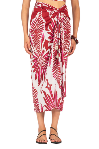 Poupette St Barth Uma Skirt, Bordo Cartagena