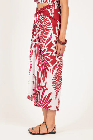 Poupette St Barth Uma Skirt, Bordo Cartagena