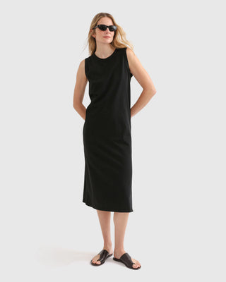 Kule The Tank Dress, Black
