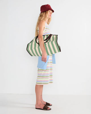 Kule The Tank Dress, Rainbow Multistripe