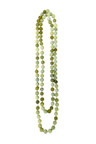 The Liv Beaded Layering Necklace, Tidal Moss
