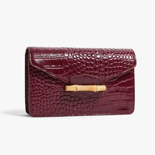 Pamela Munson The Jackie Crossbody Clutch, Chocolate