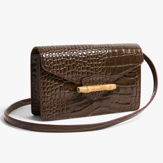 Pamela Munson The Jackie Crossbody Clutch, Bordeaux