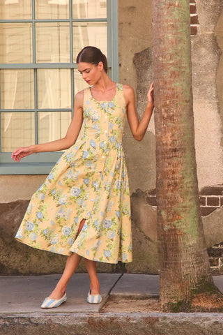 Hunter Bell Thompson Dress, Garden Rose Peri