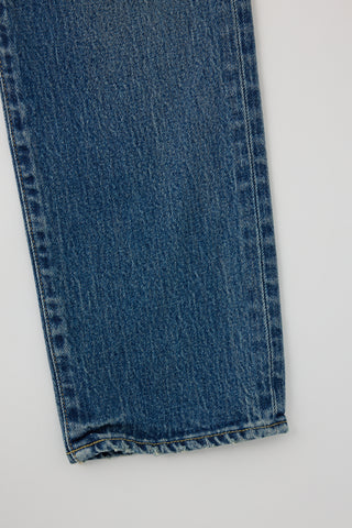 Moussy Vintage Fleet Slim Straight, Blue