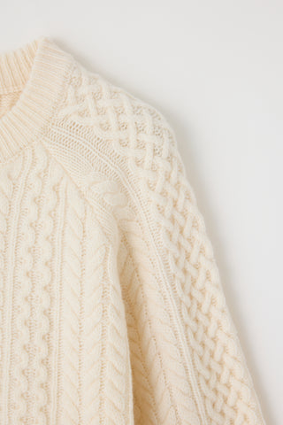 Moussy Vintage MV Panel Cable Po, Ivory