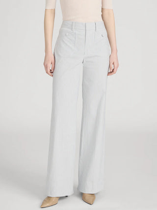 Frame The Stripe Modernist Pocket Trouser, Navy Multi