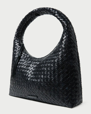 Loeffler Randall Willow Woven Hobo, Black