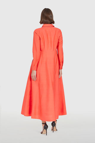 Livro Classic Shirtdress, Cranberry