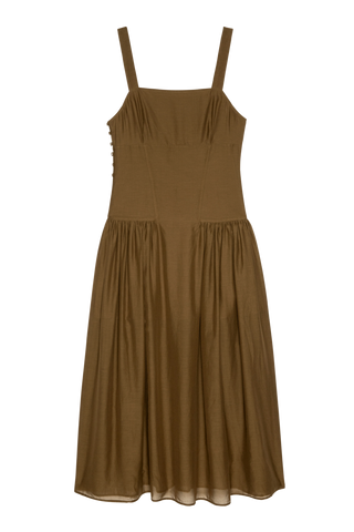 Frame The Garden Dress, Moss
