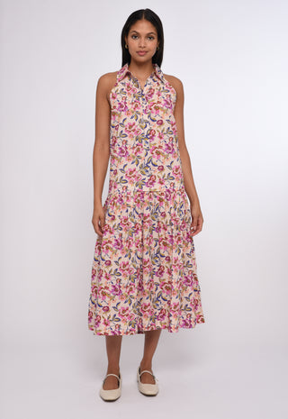 Love the Label Charlotte Long Dress, Roxanna Floral Print