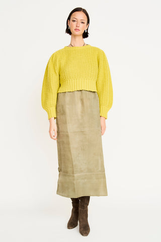 Mirth Valmorel Knit Pullover, Lemongrass