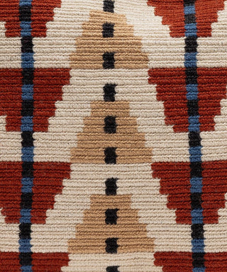 Guanabana Acacia Clutch, Beige & Brown