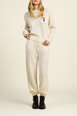 Trovata Oksana Sweater, Antique White Ski