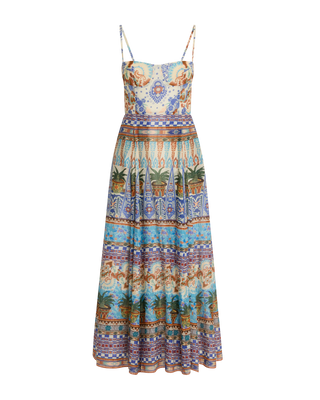 Emporio Sirenuse Valya Chimera Dress, Multi