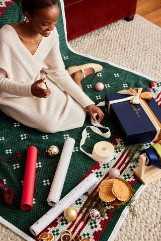 Chappywrap Blanket, Merry Knit