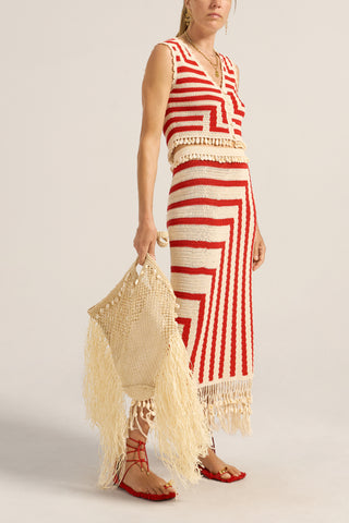 Ilio Nema Clythie Vest, Graphic Crochet