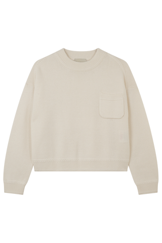 Jumper 1234 Heavy Pocket Sweater, Mozarella